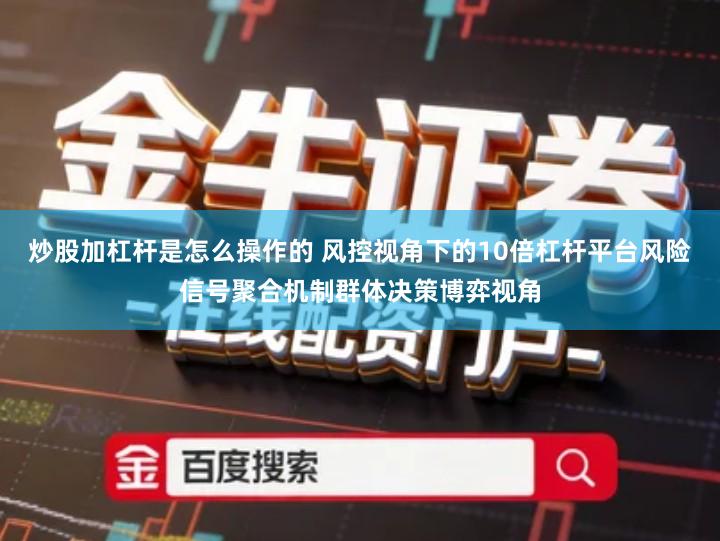 炒股加杠杆是怎么操作的 风控视角下的10倍杠杆平台风险信号聚合机制群体决策博弈视角